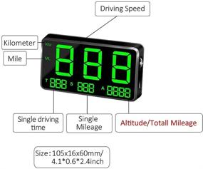 img 3 attached to KingNeed Universal Digital Speedometer Motorcycle