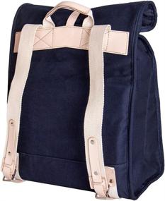 img 1 attached to Italy Canvas Backpack Leather Multi Use Backpacks for Casual Daypacks