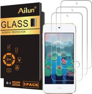 защитное стекло ailun tempered glass screen protector, совместимо с портативными аудио и видео устройствами, для [поколение] логотип