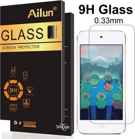 img 3 attached to Защитное стекло Ailun Tempered Glass Screen Protector, совместимо с портативными аудио и видео устройствами, для [поколение]