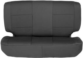 img 3 attached to Smittybilt 471201 Neoprene Seat Cover Set: Superior Protection and Style for Your Seats