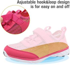 img 2 attached to Lightweight Toddler Girls' CIOR Athletic Sneakers for Active Wear