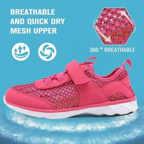 img 1 attached to Lightweight Toddler Girls' CIOR Athletic Sneakers for Active Wear