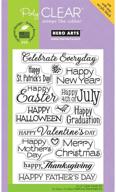 everyday celebration with hero arts polyclear stamps logo