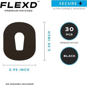 img 3 attached to 🔘 Flexd G6 Adhesive Patches (30 Pcs) – Black – Durable Waterproof Overpatches for G6