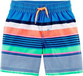 img 1 attached to 🩳 OshKosh B'Gosh Boys' Toddler Swim Shorts (Various Styles)