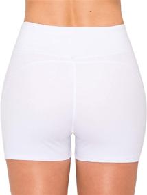 img 1 attached to 🚴 ALWAYS Women's Bike Shorts with Pockets - High Waist Compression for Running, Workout, Yoga & More!