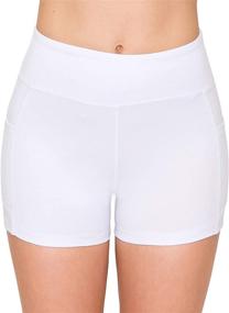 img 3 attached to 🚴 ALWAYS Women's Bike Shorts with Pockets - High Waist Compression for Running, Workout, Yoga & More!