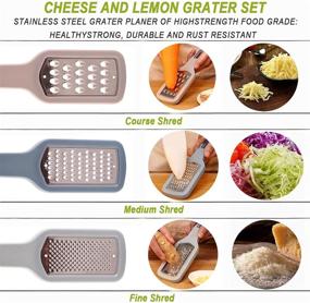 img 2 attached to Graters Kitchen Stainless Vegetable Chocolate