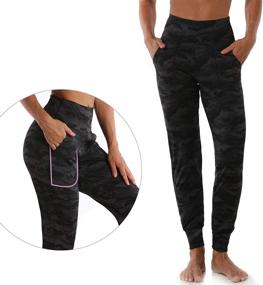 img 3 attached to 🏋️ High-Waisted Athletic Joggers for Women with Pockets - Perfect Sweatpants for Workout and Running