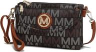 mkf crossbody bag for women with multiple compartments - women's handbags and wallets logo