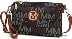 img 4 attached to MKF Crossbody Bag for Women with Multiple Compartments - Women's Handbags and Wallets