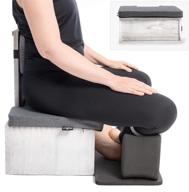 🧘 ungloo box: the ultimate portable and lightweight meditation floor chair for back, hips, knees, and ankles support логотип