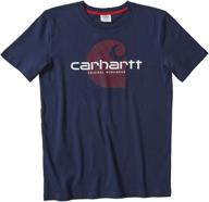 carhartt short sleeve t shirt hunter boys' clothing and tops, tees & shirts logo