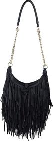 img 4 attached to Lanpet Fringe Tassel Leisure Shoulder Women's Handbags & Wallets