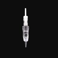 🔒 high-quality safety membrane needle cartridge set - 10pcs m3 | compatible with meraki, intelli, arrow & lady pmu machine by mellie microblading | 1rl.25mm logo