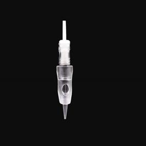 img 4 attached to 🔒 High-Quality Safety Membrane Needle Cartridge Set - 10PCS M3 | Compatible with Meraki, Intelli, Arrow & Lady PMU Machine by Mellie Microblading | 1RL.25mm