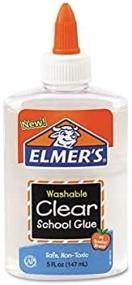 img 3 attached to 📚 Elmer's Washable No-Run School Glue, 5 oz, Clear: Mess-free solution for school projects