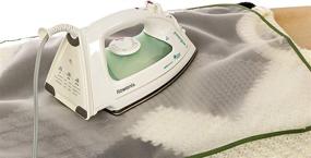 img 4 attached to 🔥 No Melt Pressing Cloth by LoopsLiving: Ultimate Ironing Aid and Protective Fabric