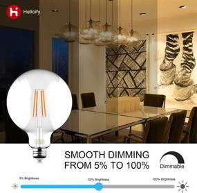 img 1 attached to 💡 Dimmable G25 Decorative Bulb by Helloify