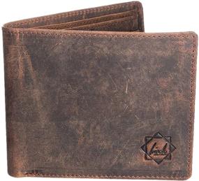 img 4 attached to 👔 Minimalist Bi Fold Credit Card Wallet: Essential Men's Accessory