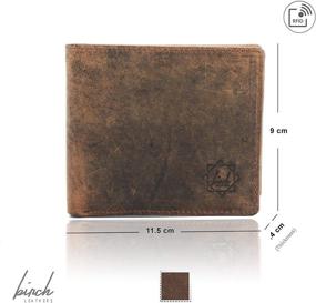 img 3 attached to 👔 Minimalist Bi Fold Credit Card Wallet: Essential Men's Accessory