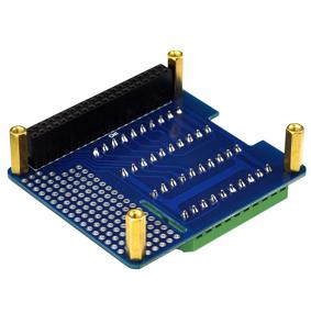 img 1 attached to Модуль Raspberry Pi Screw Terminal Block Breakout HAT - совместим с A+, 3A+, B+, 2B, 3B, 3B+, 4B