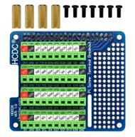 модуль raspberry pi screw terminal block breakout hat - совместим с a+, 3a+, b+, 2b, 3b, 3b+, 4b логотип