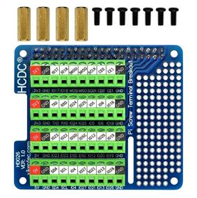 img 4 attached to Модуль Raspberry Pi Screw Terminal Block Breakout HAT - совместим с A+, 3A+, B+, 2B, 3B, 3B+, 4B