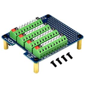 img 3 attached to Модуль Raspberry Pi Screw Terminal Block Breakout HAT - совместим с A+, 3A+, B+, 2B, 3B, 3B+, 4B