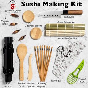 img 2 attached to Sushi Making Kit 18 Piece Instructions