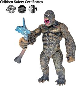 img 3 attached to 🦖 2021 TwCare Set of 7 Godzilla Toys: Movable Joint Action Figures with Carry Bag - Perfect for Kids Birthday Cake Toppers and Playsets