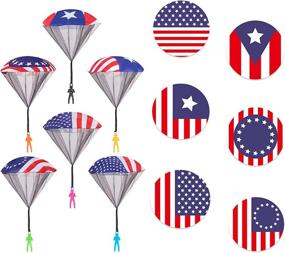 img 4 attached to 🪂 American Soldiers Outdoor Parachute Throwing: Experience the Thrill!