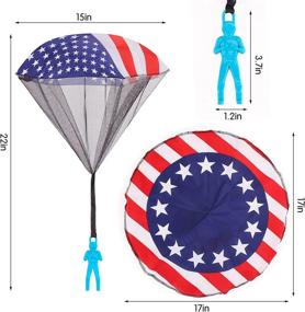 img 3 attached to 🪂 American Soldiers Outdoor Parachute Throwing: Experience the Thrill!