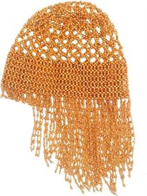 img 2 attached to 💃 Sparkling Tribal Cleopatra Belly Dance Head Jewelry: Enhance Your Performance with a Shiny Beaded Cap