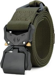 img 4 attached to DEYACE Tactical Military Non Slip Quick Release Men's Accessories