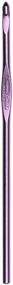 img 1 attached to 🪡 Silvalume Aluminum Crochet Hook, Lavender - 5.5-Inch Size 4mm by Susan Bates