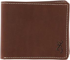 img 2 attached to Кожаный кошелек Browning Bi Fold цвета коньяка