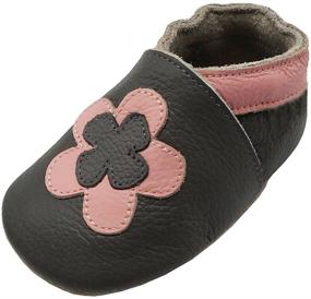 img 4 attached to YIHAKIDS Moccasins Crawling Slippers Multi Colors Apparel & Accessories Baby Boys