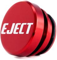🔌 kei project billet aluminum cigarette lighter plug delete - universal fitment, eject function logo