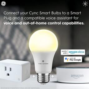 img 3 attached to 💡 GE Lighting Cync On/Off Smart Plug: Wi-Fi Bridge, Bluetooth, Alexa + Google Home Compatible - 1-Pack