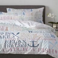 bedding comforter nautical toddler sailboat logo