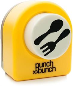 img 1 attached to 🍽️ Versatile Large Punch for Silverware Enthusiasts