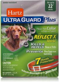 img 4 attached to 🔶 Hartz UltraGuard Plus Reflective Orange Flea & Tick Collar for Canines and Pups