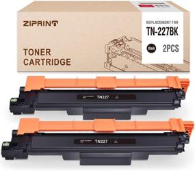 img 4 attached to ZIPRINT Brother TN227 TN223 Compatible Toner Cartridge Replacement (2-Black, with Chip) for MFC-L3770CDW MFC-L3750CDW HL-L3210CW HL-L3290CD HL-L3230CDW - High Quality Print Results