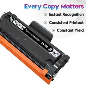 img 3 attached to 4-Pack ONLYU Compatible Toner Cartridge Replacement for Brother TN760 TN-760 🖨️ TN730 - Optimized for HL-L2350DW HL-L2395DW HL-L2390DW HL-L2370DW MFC-L2750DW MFC-L2710DW DCP-L2550DW (Black)