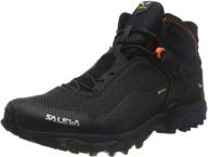 salewa trekking trail running orange logo