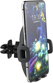 img 4 attached to 📱 Encased Car Vent Phone Holder: Case Compatible Universal Mount for iPhone & Android – Convenient Air Vent Cellphone Holder