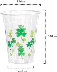 img 3 attached to Party Essentials N700050 60Count Shamrocks