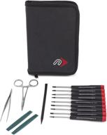 💻 enhanced efficiency with the newertech 14-piece portable toolkit: perfect for computers and electronics, complete with case logo